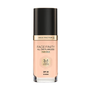 Facefinity All Day Flawless Flexi-Hold 3In1 Foundation Beige N55