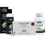 Crescina 1300 Complete Woman + Pro Hair + Garlex Olive Shamp Offer Package