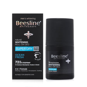 Beesline 72 Hrs Men Roll on Deo Whitening Super Dry Ocean Fresh 50ml