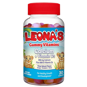 Leona Children Gummy Calcium + D3 30'S For bone health
