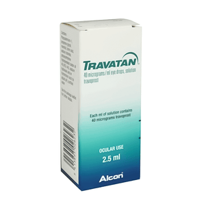 Travatan Ophthalmic Solution 0.004%
2.5ML
for glaucoma