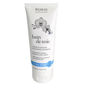 Woman Essentials Satin Moisturing Intimate & Body Wash 200ml for personal hygiene