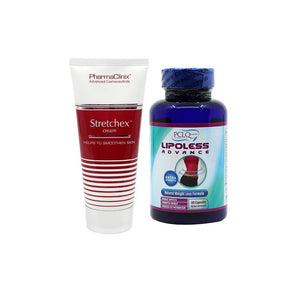 lipoless + pharmaclinex strech mark