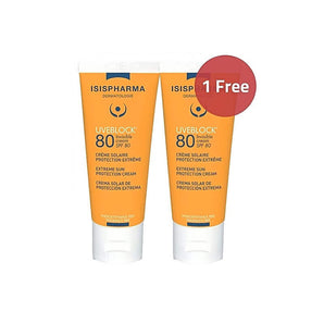 Isis Uveblock SPF 80 Invisible Cream Offer 1+1