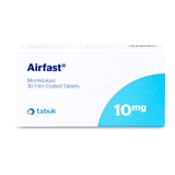 Airfast 10 mg Tabs 30'S to control asthma