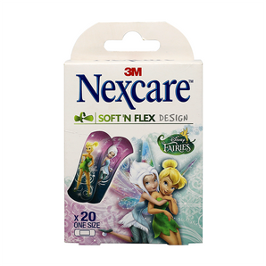 Nexcare Fairies Design Bandages 20'S