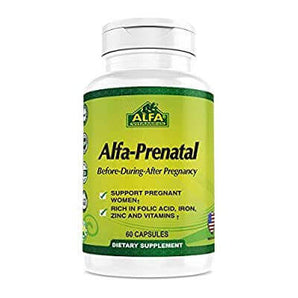 Alfa Vitamins Alfa Prental Tabs 60