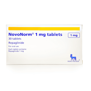 Novonorm 1 mg 30 Tabs For Diabetes