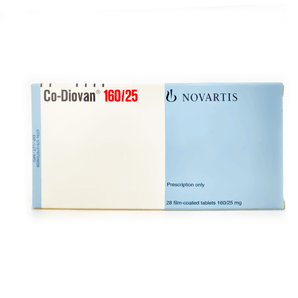 Co-Diovan 160/25 mg 28 Tabs For High Blood Pressure