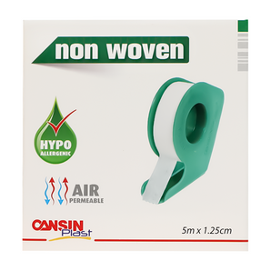 Cansin Plast Non Woven Plaster 5m X 1.25cm