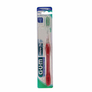 Butler Gum Micro Tip Compact Toothbrush Medium 1 Pc