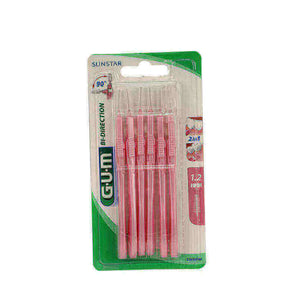 Butler Gum Bi-Direction Interdental Brush 1.2 mm 6 Pcs 2614