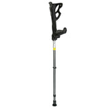 FDI Ergodynamic Elbow Crutch Black With Black Grip (S) EDS 02/02 1 Pc