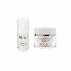 Perlamar Whitener Cream + Perlamar Whitener Concentrate Package