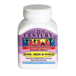 21st Century Hair Skin&Nail، 50 قرصًا
