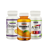 American Creations A to Z + Vitamin C + Omega 3 Offer Package