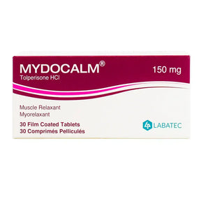 Mydocalm 150 mg Tabs 30'S muscle relaxant
