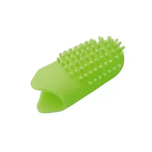 Melo Iko Kids Natural Green Apple Finger Toothbrush 1 Pc