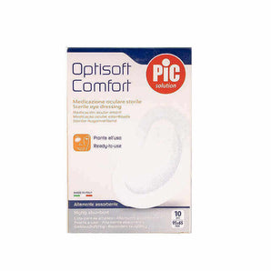 Pic Sterile Eye Dressing 95*65 mm 10 Pcs