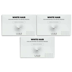 Triple Package Crescina White Hair Treatment Woman .20fl