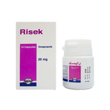 Risek 20 mg 14 Caps For heartburn