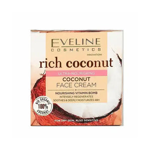 Eveline Rich Coconut Ultra-Nourishing Face Cream 50 ml