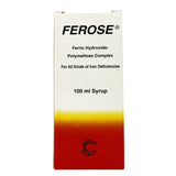 Ferrose Syrup 100Ml for anemia