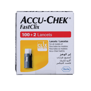 Accu Chek Fastclix Lancet 102'S