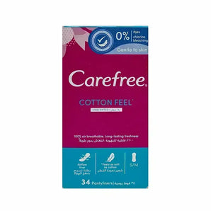 Carefree Plus Large Fresh Scent Pantyliners 48'S + 20'S Free Offer