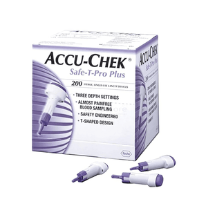 Accu Chek Safe T Pro Plus Lancets 200 Pcs