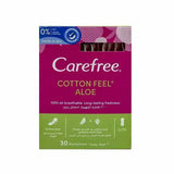 Carefree Cotton Feel Aloe Pantyliners 30 Pcs