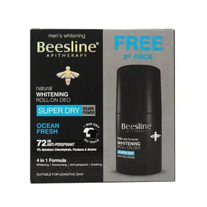 Beesline Super Dry Ocean Fresh Roll On Deo For Men 1+1 Offer