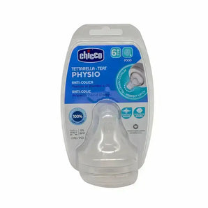 Chicco Physio Teats Perfect 5 Food Flow (6+ M) 2 Pcs
