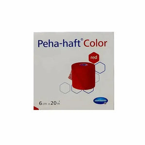Hartmann Peha-Haft Cohesive Bandage Red 6cm x 20m