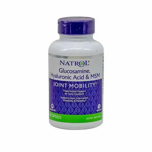 Natrol Glucosamine, Hyaluronic Acid & MSM 90 Caps