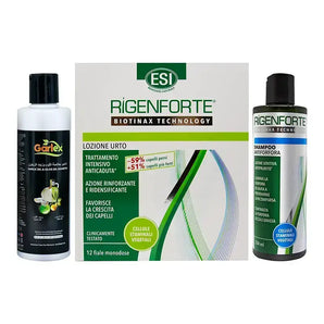 Offer Package Rigenforte Anti Dandruff Shampoo + Intensive Vials + Garlex Shampoo