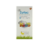 Zyrtec 75 ml syrup as antiallergic