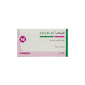 Euthyrox 25 mcg 100 Tabs