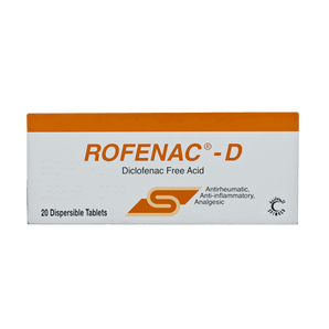 Rofenac D 50 mg Dispersible Tabs 20'S Aa Analgesic