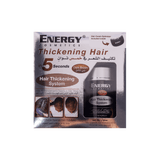Energy Cosmetics Hair Thickening System Kit - Dark Brown