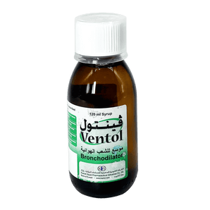 Ventol Syrup 120 ml As Bronchodilator