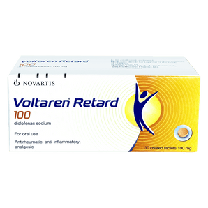 Voltaren Retard 100 mg 30 Tabs As Analgesic