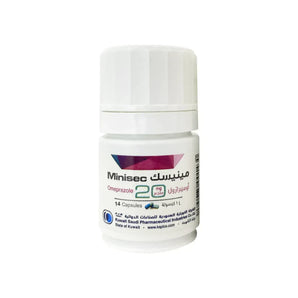 Minisec 20 mg 14 Caps Muscle Relaxant