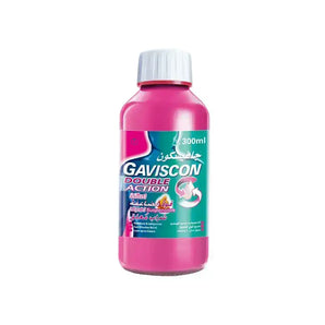 Gaviscon Double Action Liquid Suspension Mint Flavor 300 ml