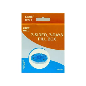Care Well 7 Sided, 7 Days Pill Box