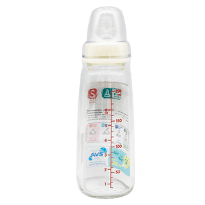 Pigeon Feed Bottle Glass 0-3 Months 200 mL
