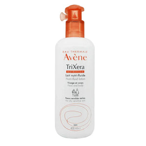 Avene Trixera Nutri-Fluid Lotion 400 mL 77368 for dry skin