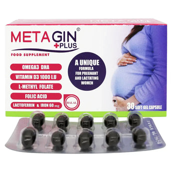 Metagin Plus Caps 30'S  for pregnant women