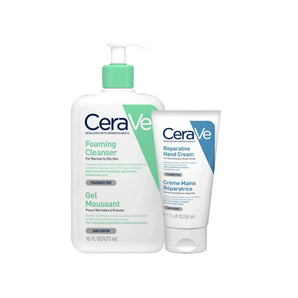 Cerave Eid Kit Foaming Cleanser 473 ml + Hand Cream 50 g