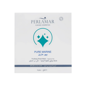 Perlamar Pure Marine Purifying Sheet Mask 4 Pcs